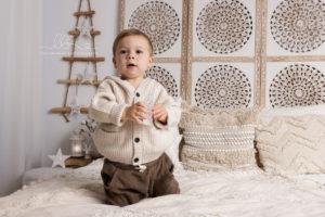 Lieblingsbild Babyfotos Graz Weihnachten 2021 xmas Minishooting Fotografin Weihnachtsdeko